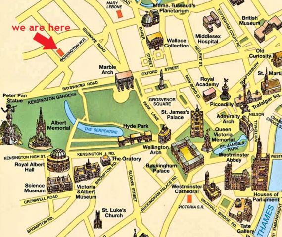 Hyde Park Radnor Hotel B&B London Ngoại thất bức ảnh